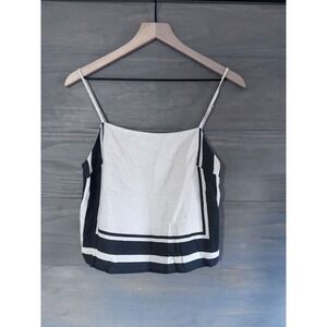 Miou‎ Muse Contrast Crop Tank Top Size Small NWT
